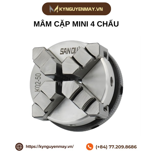 Ảnh mâm cặp mini 4 chấu