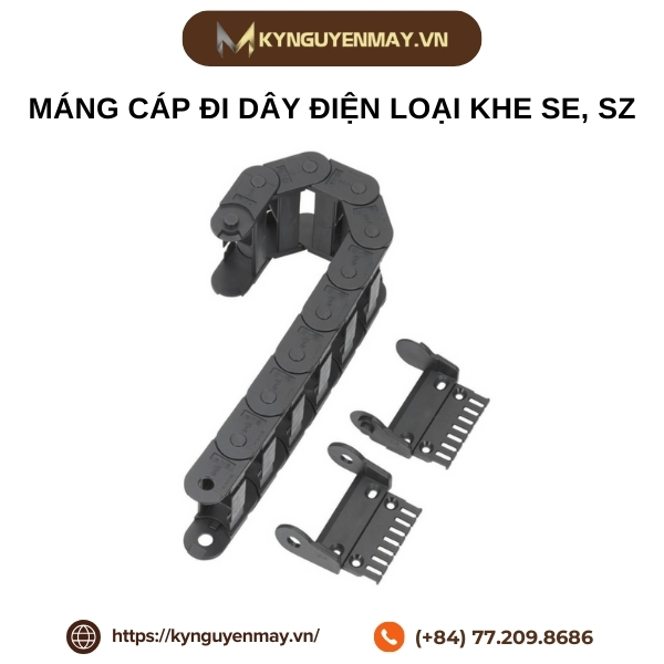 Máng cáp đi dây điện loại khe SE, SZ