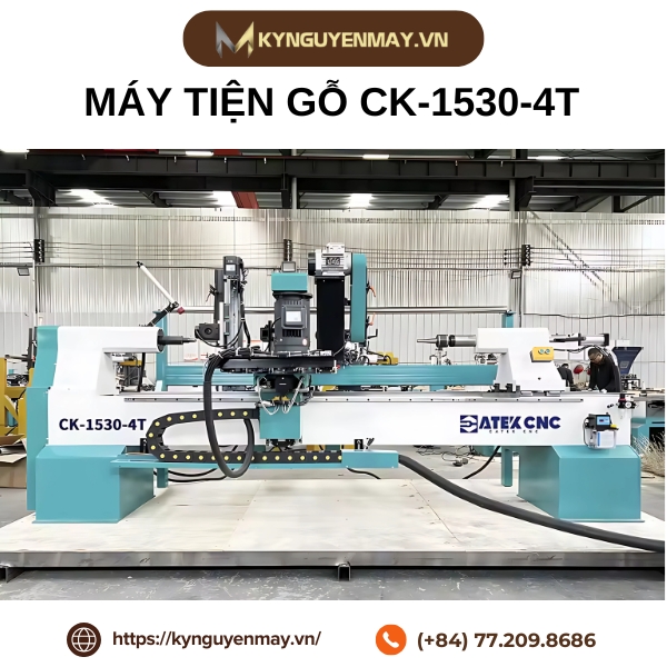 Máy tiện gỗ CK-1530-4T