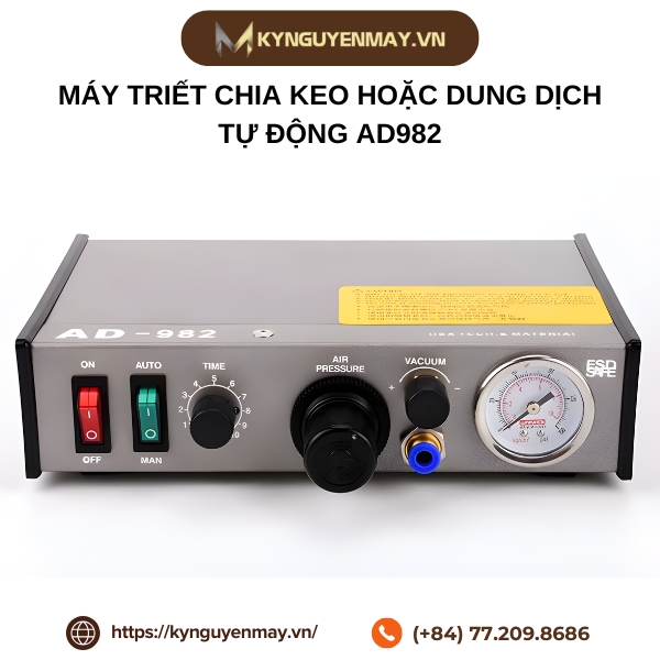 Máy triết chia keo hoặc dung dịch tự động AD982