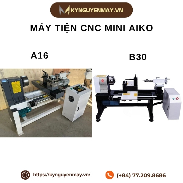 Máy tiện CNC mini AIKO A16, B30