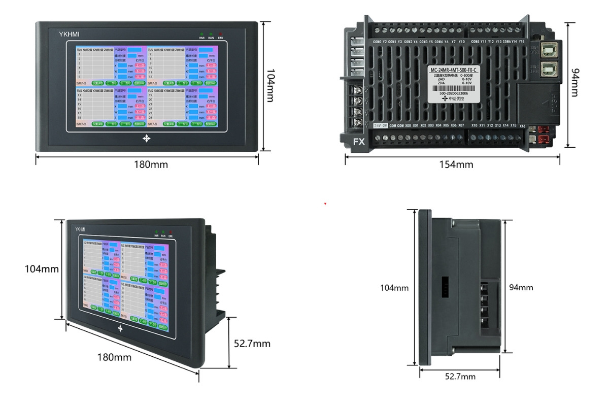 Thông số kỹ thuật MM-24MR-4MT-500A-FX-C