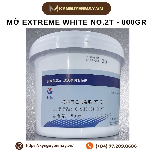 Mỡ extreme white No.2T - 800gr