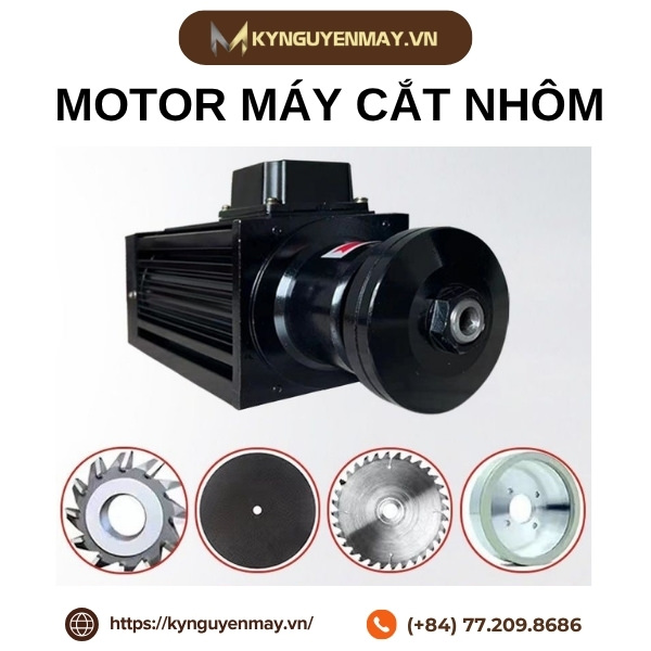 Motor máy cắt nhôm