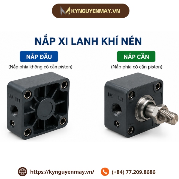 Ảnh nắp xi lanh (nắp đầu &amp; nắp cần)