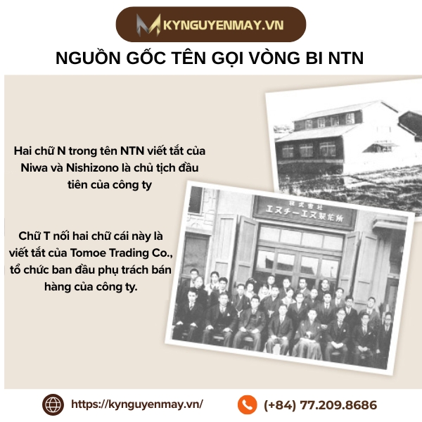 Nguồn gốc tên công ty vòng bi NTN