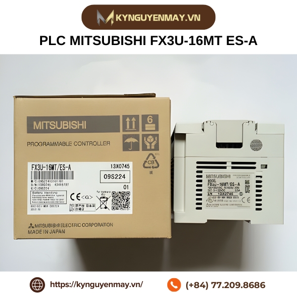 PLC MITSUBISHI FX3U-16MT ES-A