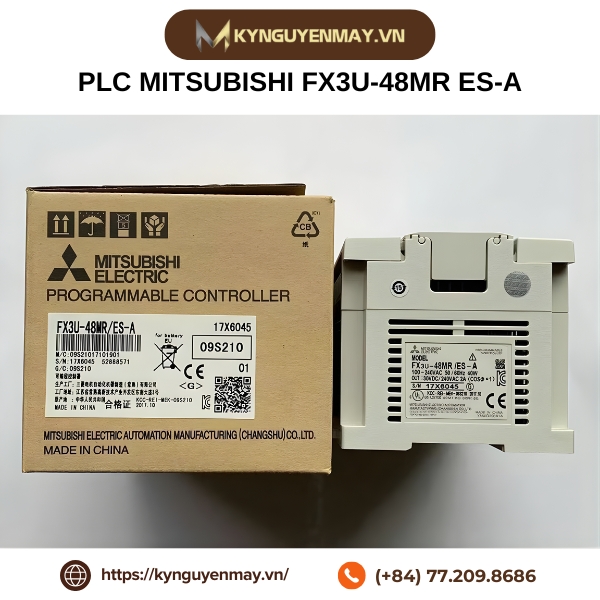 PLC MITSUBISHI FX3U-48MR ES-A,