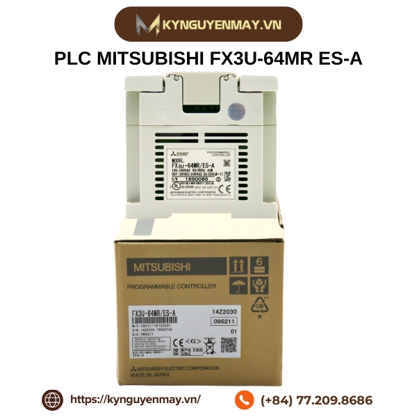 PLC MITSUBISHI FX3U-64MR ES-A, FX3U-64MT ES-A