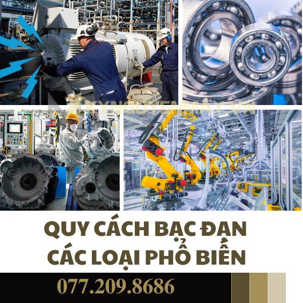 quy cách bạc đạn (ký hiệu vòng bi)