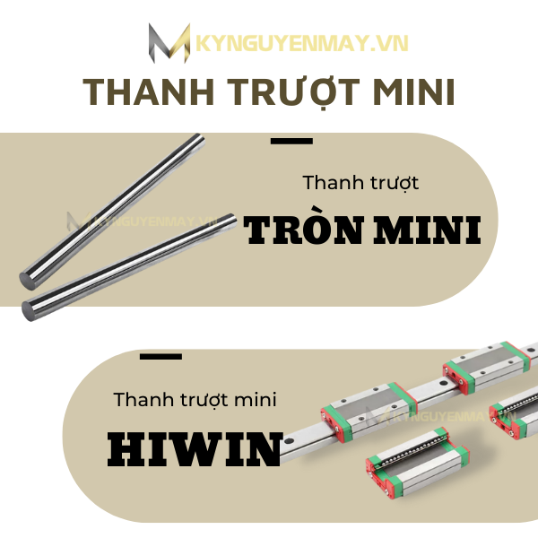 Ray trượt - Thanh trượt mini