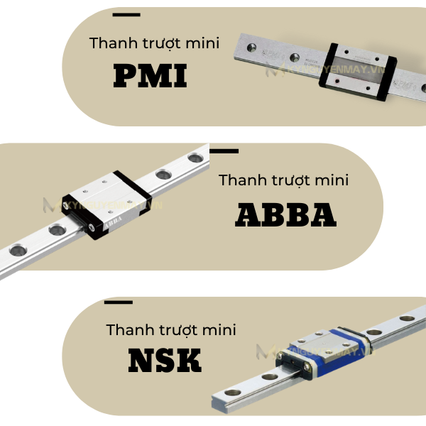 Ray trượt - Thanh trượt mini