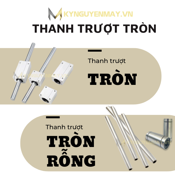 Thanh trượt tròn