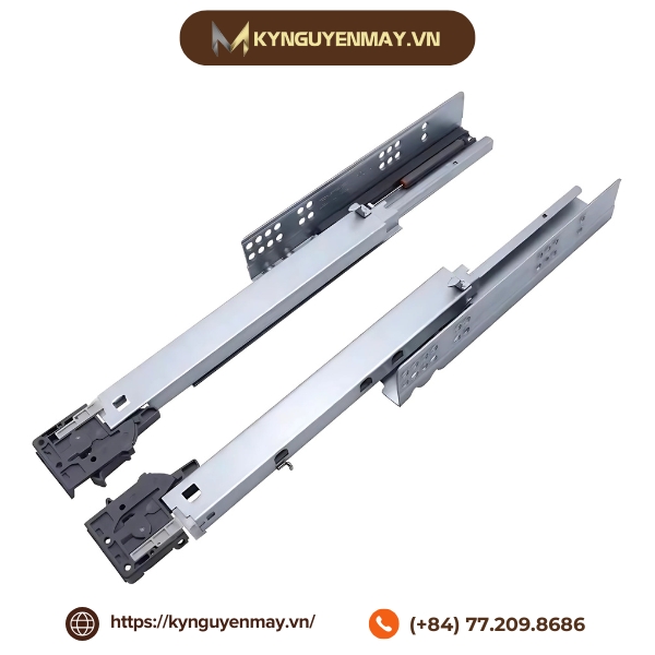 Ray trượt ngắn kéo chịu lực giảm chấn