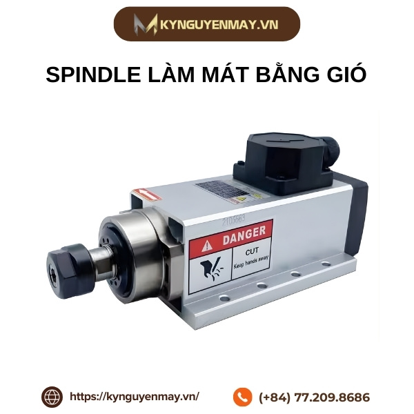 Spindle làm mát bằng gió