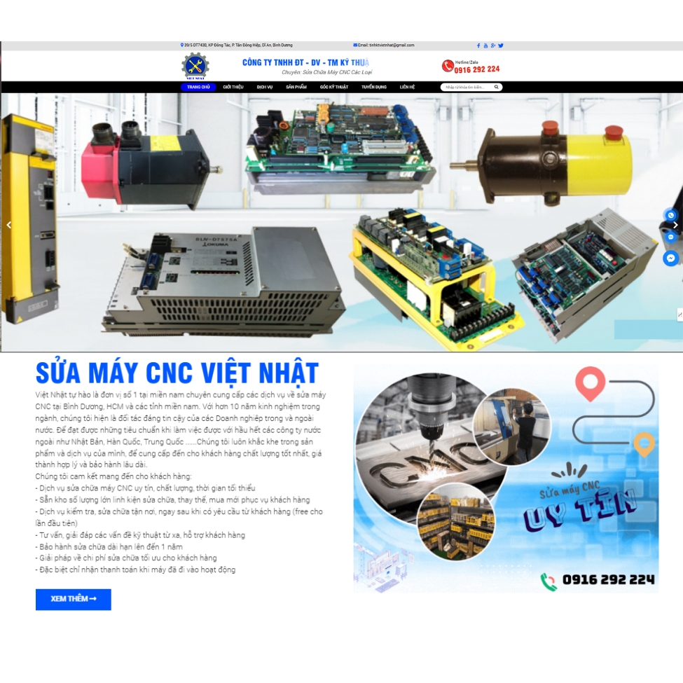 Trang chủ - CNC Việt Nhật