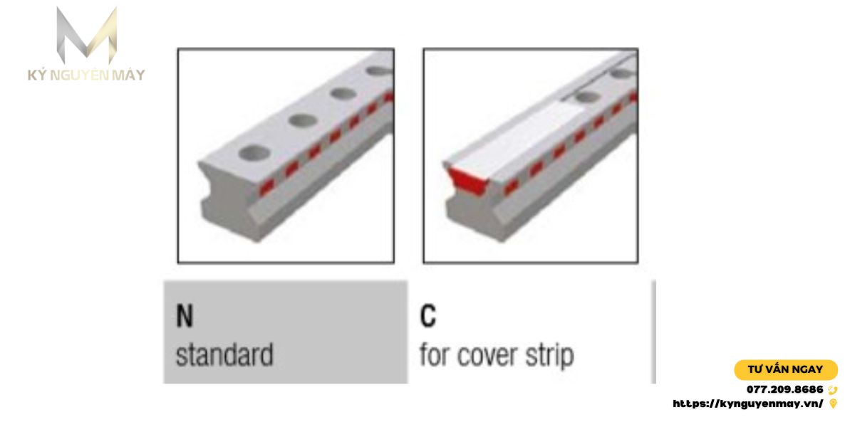 thanh trượt đạn bạc dòng AMSABS 3B