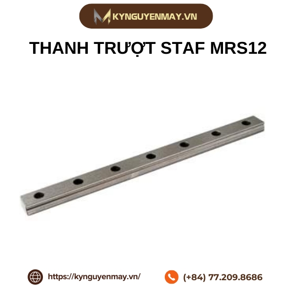 Đặc điểm thanh trượt bạc đạn MRS12