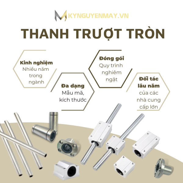 Thanh trượt tròn