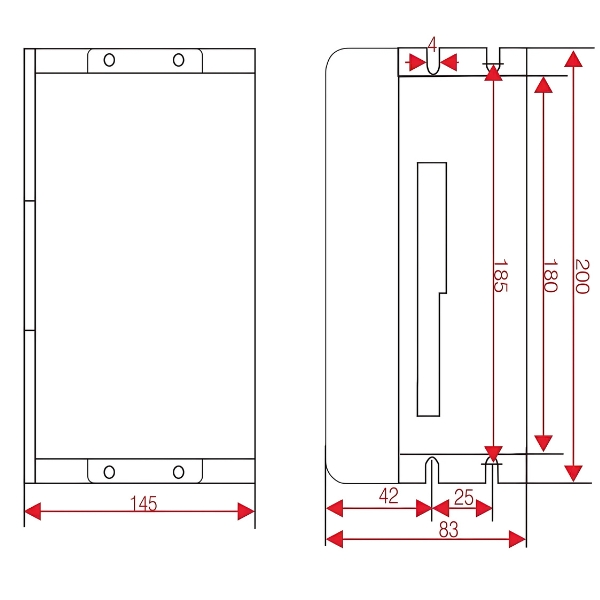 Thông số kỹ thuật driver điều khiển động cơ bước 3 pha 3DM2283 LEADSHINE