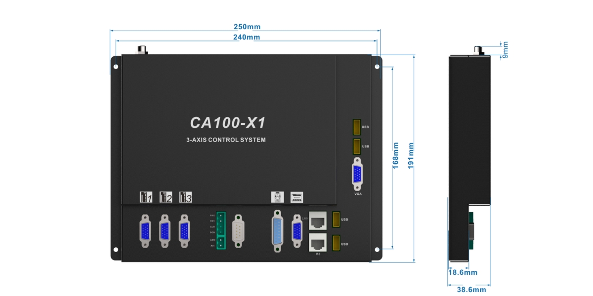 Thông số kỹ thuật bộ điều khiển CNC SHANLONG CA100-X1