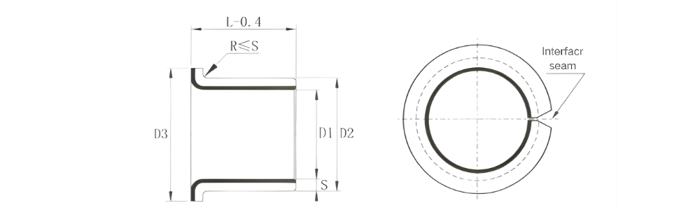 Thông số kỹ thuật của bạc đồng tự bôi trơn FB-090F