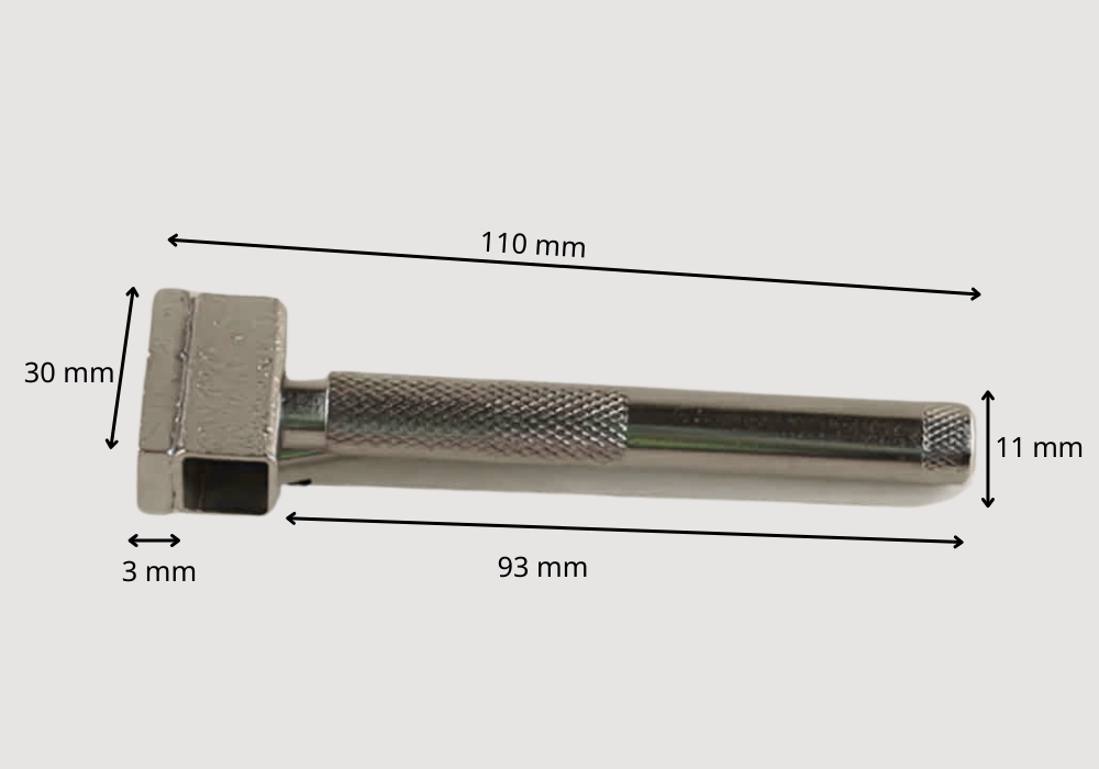 Thông số kỹ thuật cây sửa đá mài đầu vuông