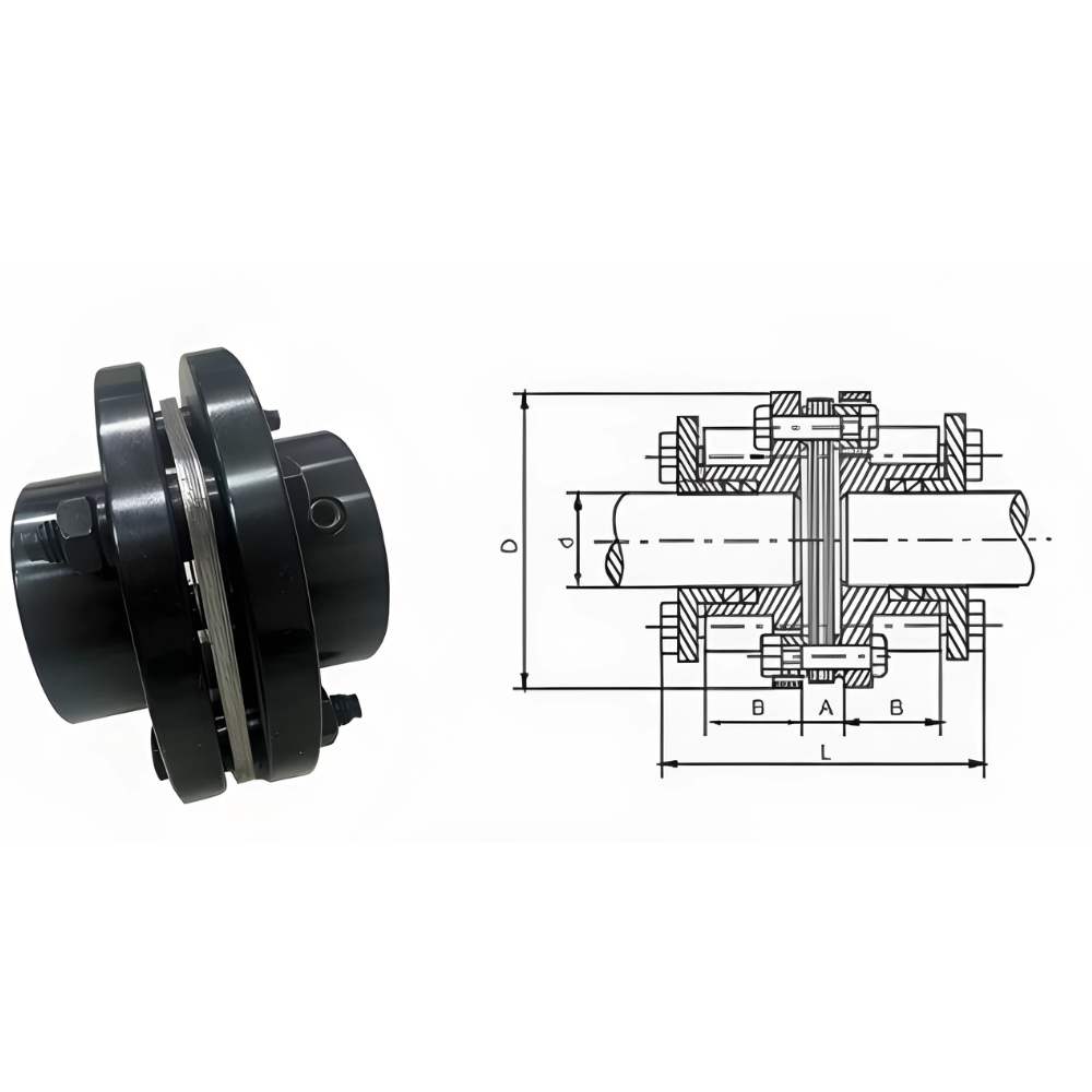 Thông số kỹ thuật khớp nối động cơ DJM