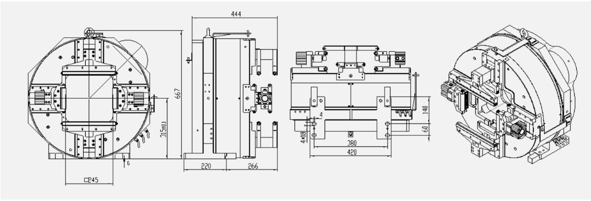 Thông số kỹ thuật mâm cặp G620E-245