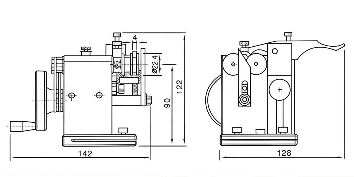 Thông số kỹ thuật máy mài chốt vô tâm