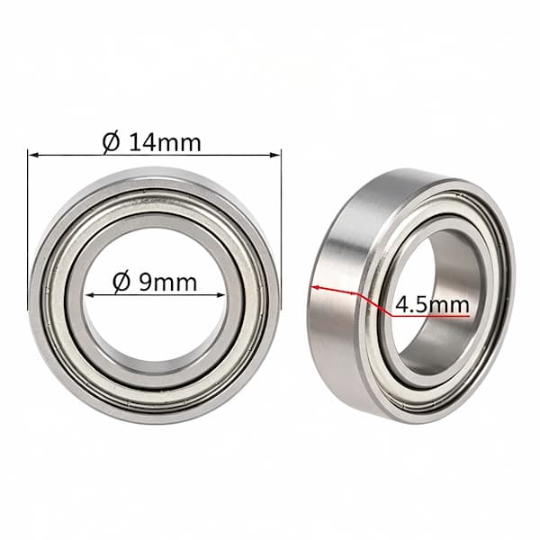 Thông số kỹ thuật bạc đạn mini MR149ZZ