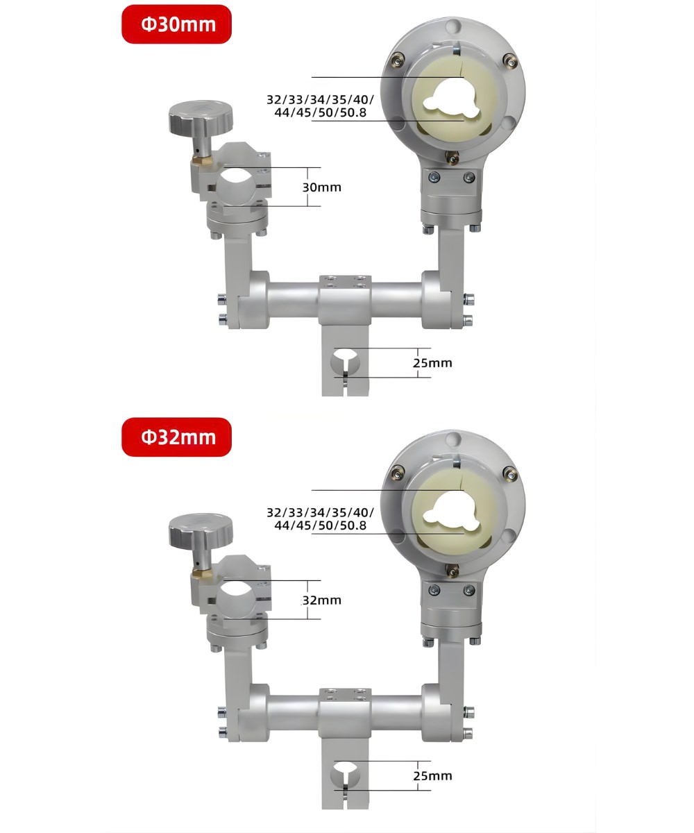 Thông số kỹ thuật bộ chống gãy mỏ tích hợp kẹp mỏ oxy-ga