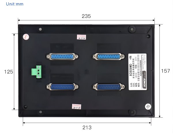 Thông số kỹ thuật bộ điều khiển máy khoan tự động XC609M