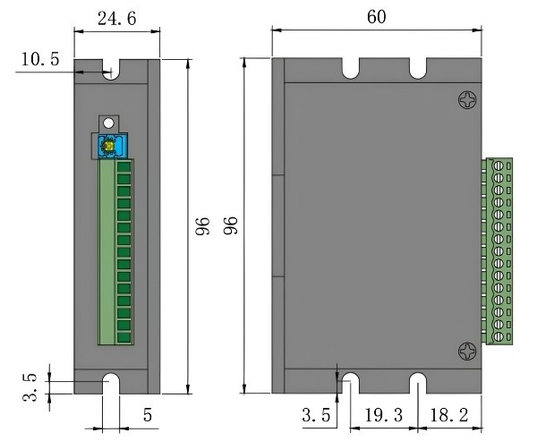 Thông số kỹ thuật bộ điều khiển động cơ không chổi than BLD 120A