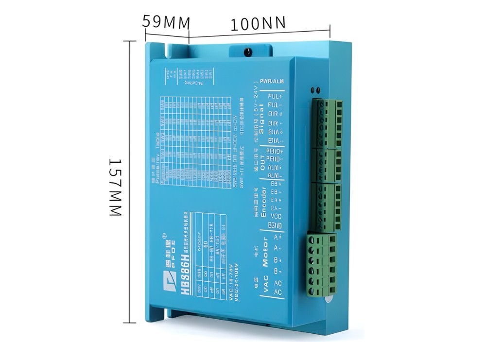 Thông số kỹ thuật driver HBS86H