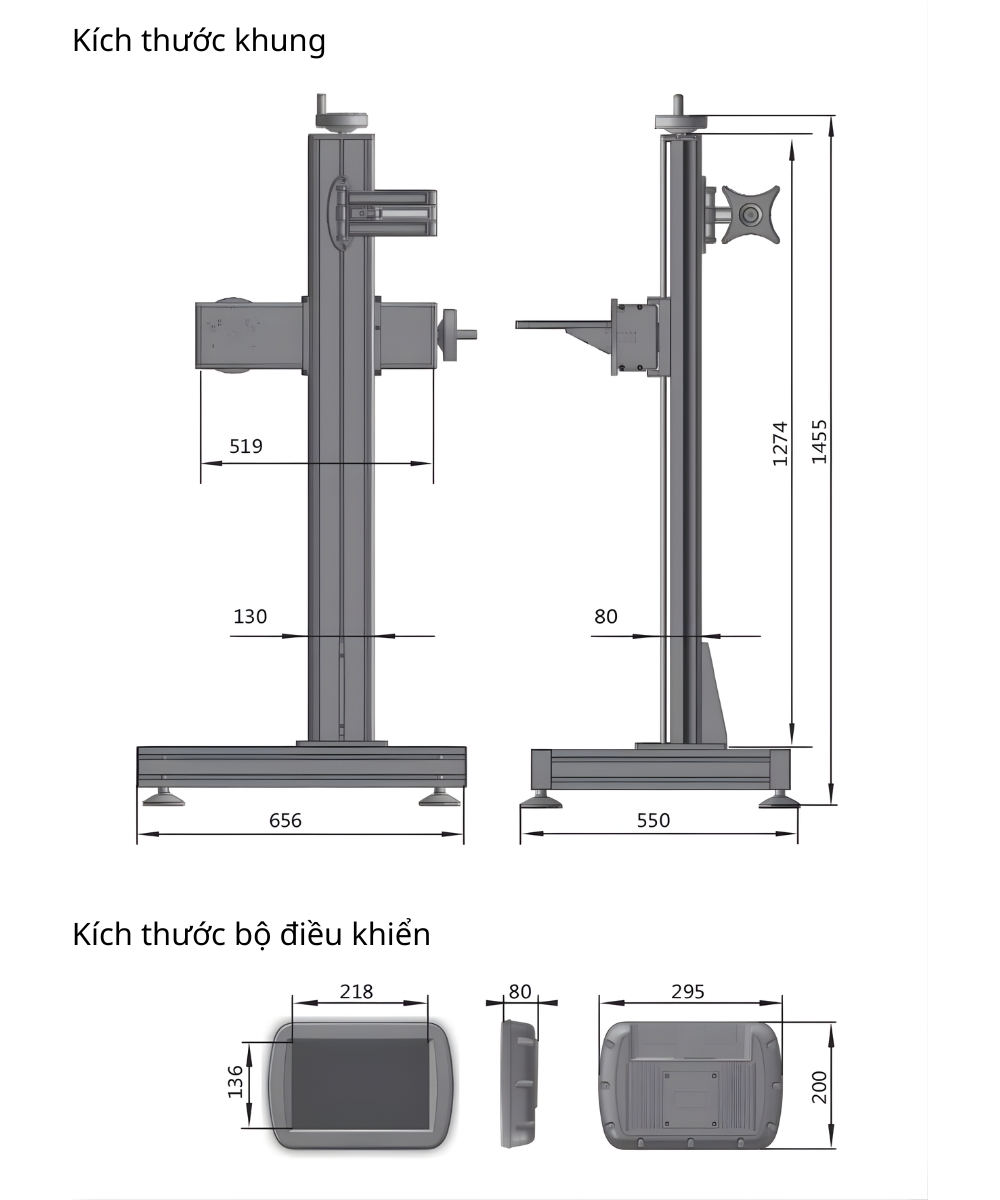 Thông số kỹ thuật máy khắc laser băng tải FL3