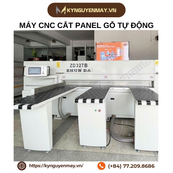 Máy CNC cắt panel gỗ tự động
