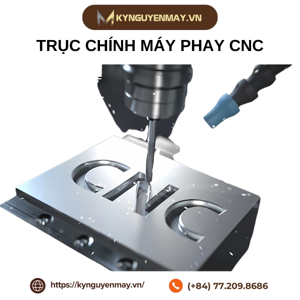 Trục chính máy phay CNC