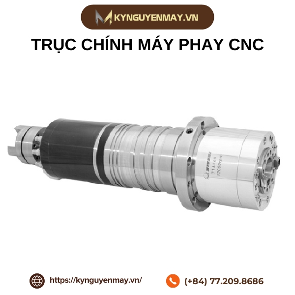 Cấu tạo trục chính máy phay CNC