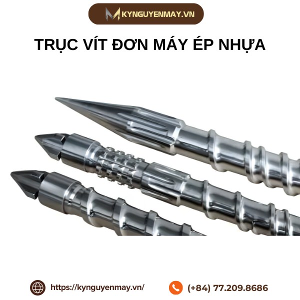 Ảnh trục vít đơn máy ép nhựa