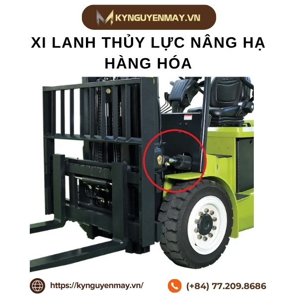 Xi lanh thủy lực nâng hạ hàng hóa