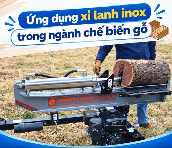 Ứng dụng xi lanh inox trong ngành chế biến gỗ