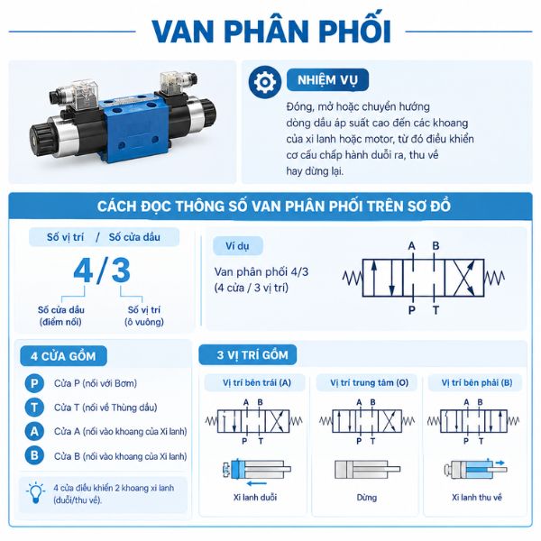 Van phân phối