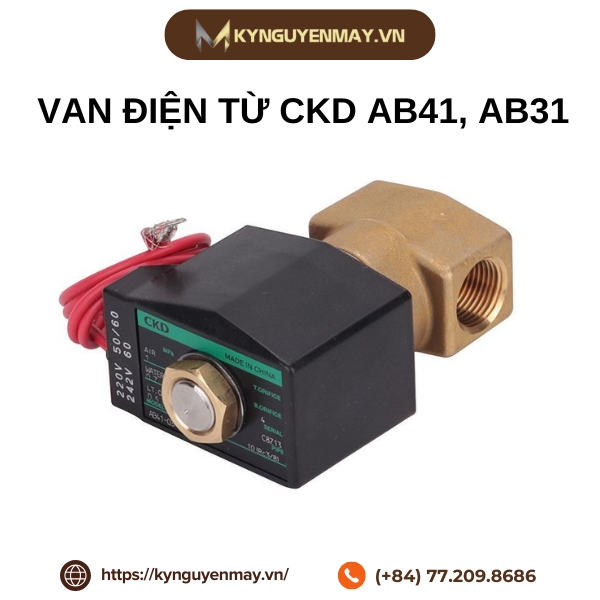 Van điện từ CKD AB41, AB31