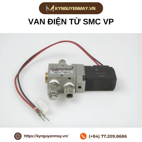 Van điện từ SMC VP342, VP500, VP700, VP717