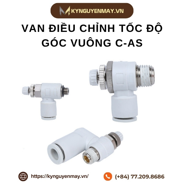 Van điều chỉnh tốc độ góc vuông C-AS