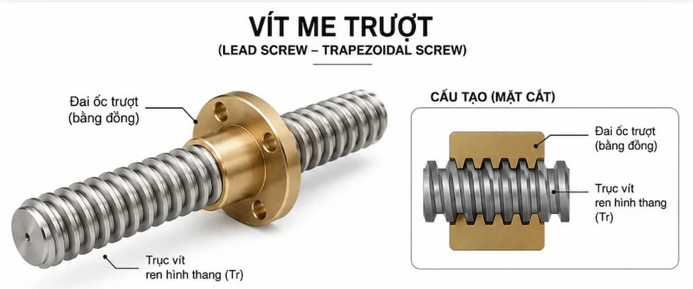 Vít me trượt