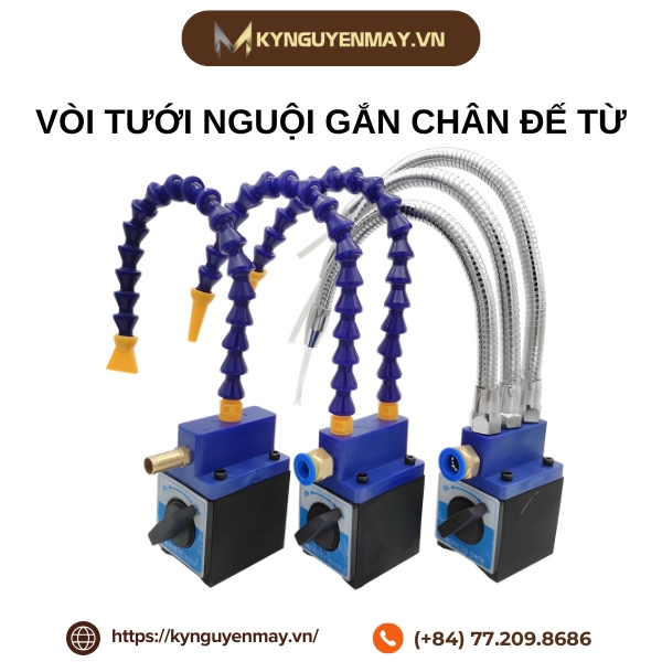 Vòi tưới nguội gắn chân đế từ