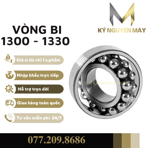 vòng bi 1300 - 1330 (bạc đạn 1300 - 1330)