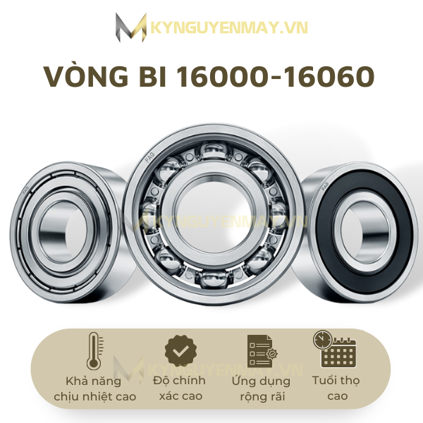 vòng bi 16000 - 16060 (bạc đạn 16000 - 16060)